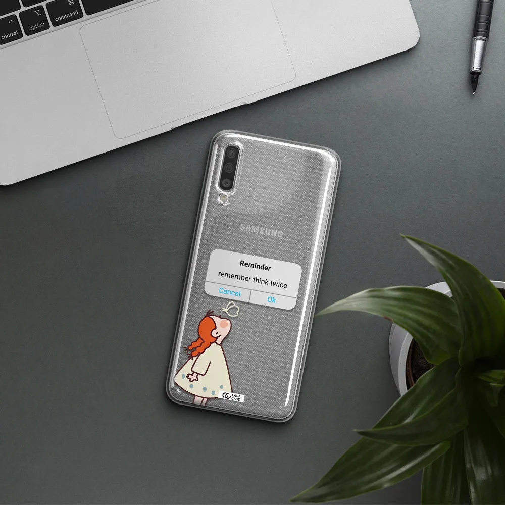 A Screenshot Of A Phone Samsung A70 Clear Tpu Case