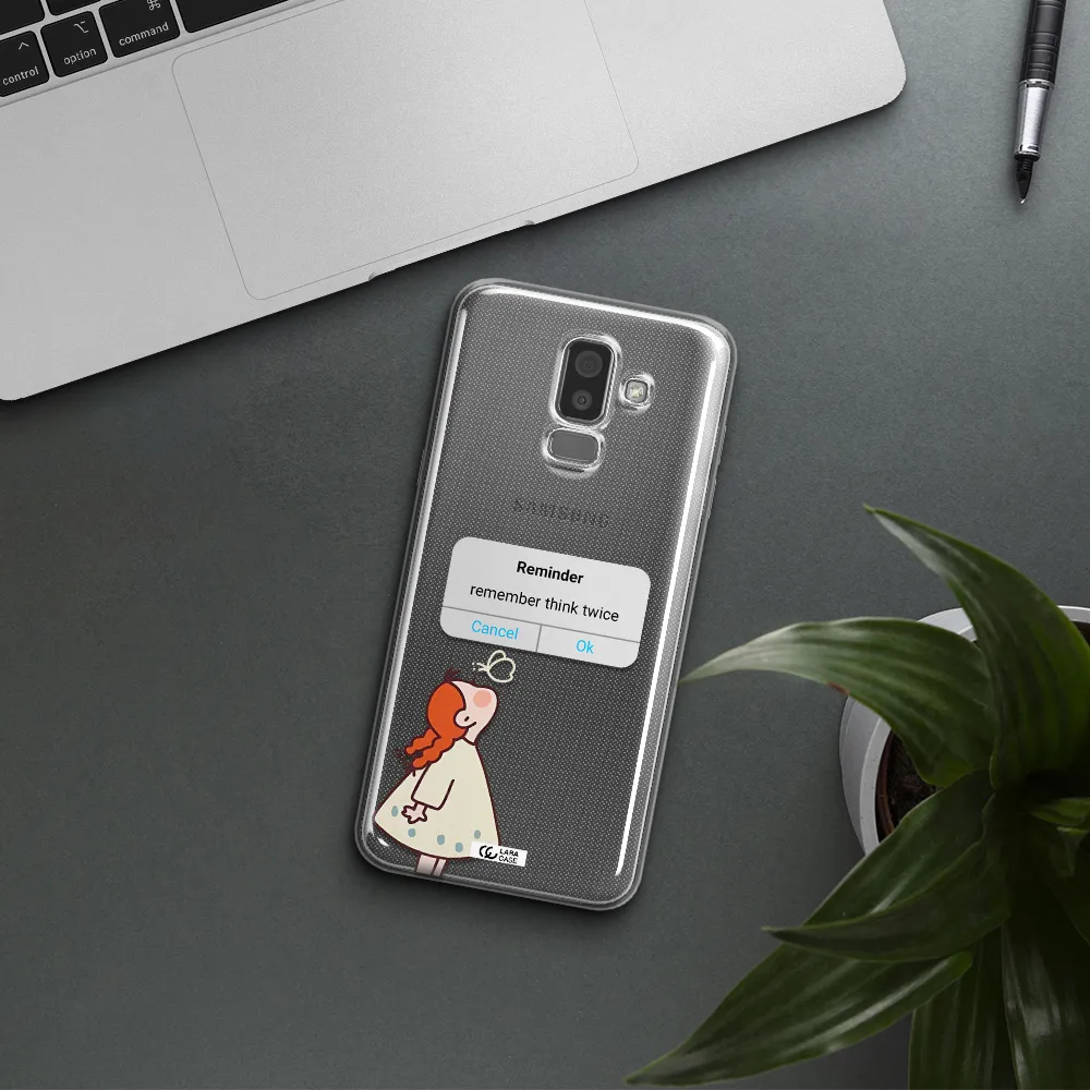 A Screenshot Of A Phone Samsung J8 Clear Tpu Case