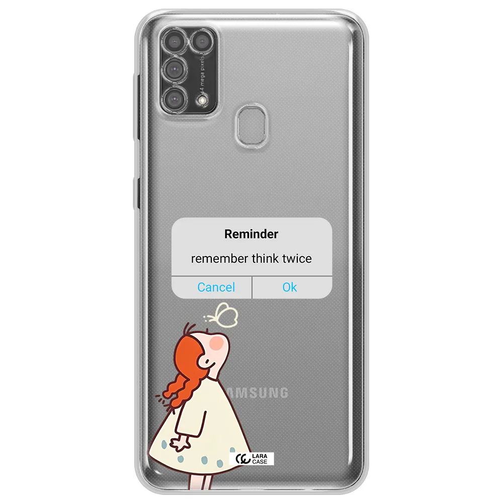 A Screenshot Of A Phone Samsung M31 Clear Tpu Case