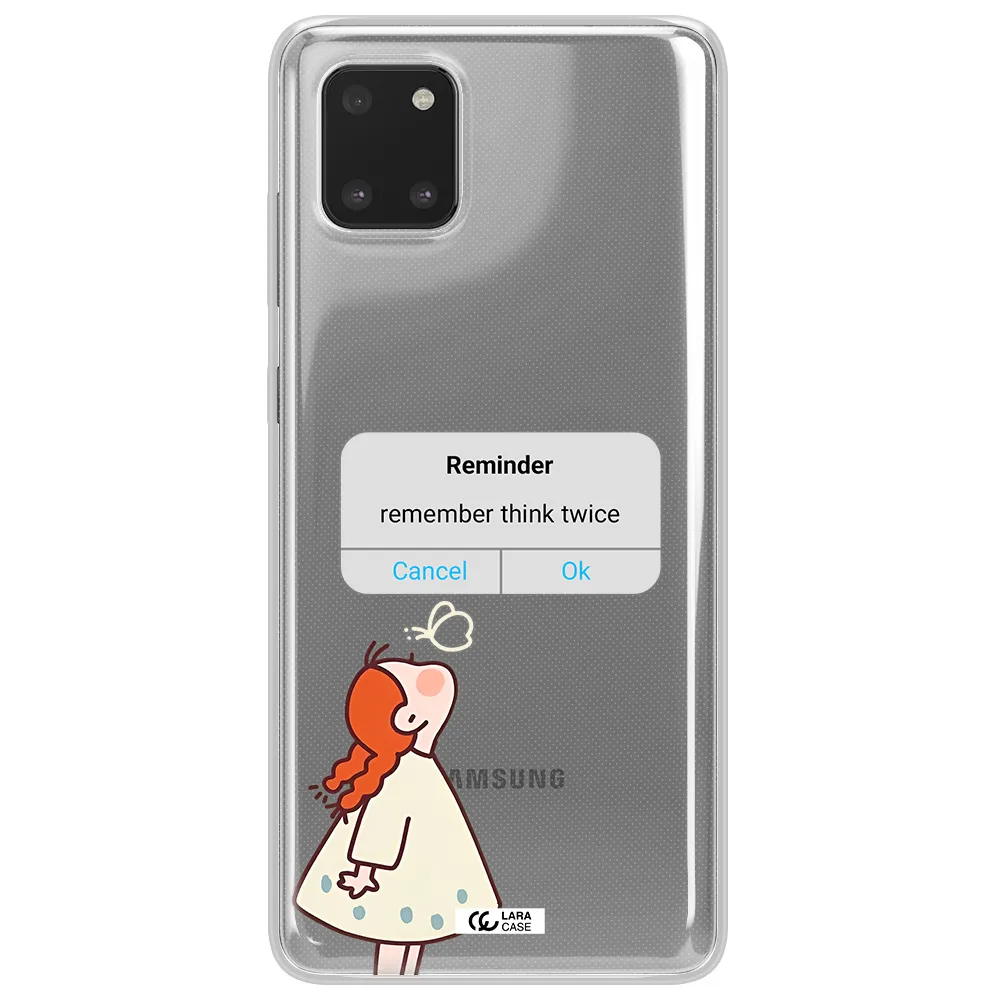 A Screenshot Of A Phone Samsung Note 10 Lite Clear Tpu Case