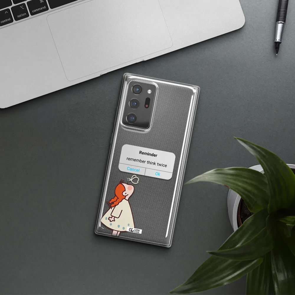 A Screenshot Of A Phone Samsung Note 20 Ultra Clear Tpu Case