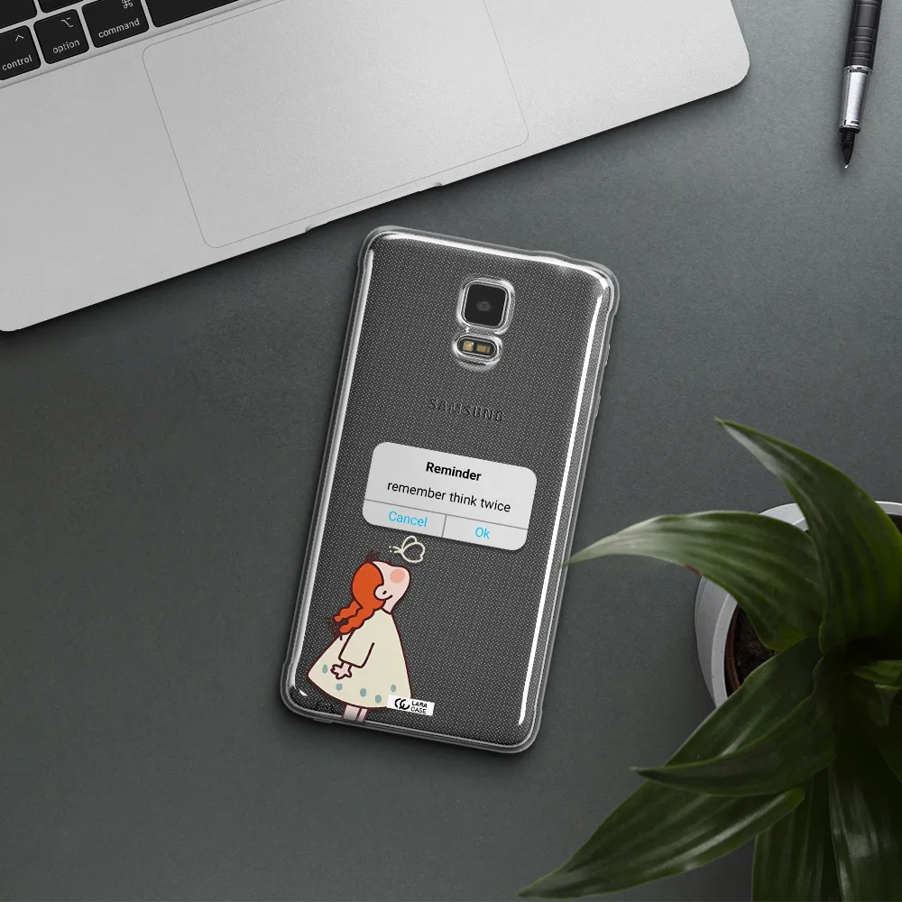 A Screenshot Of A Phone Samsung Note 4 Clear Tpu Case