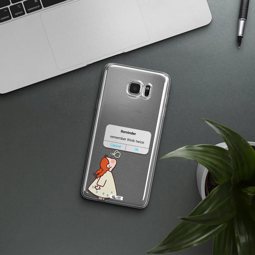 A Screenshot Of A Phone Samsung Note 5 Clear Tpu Case