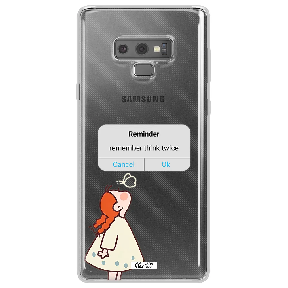A Screenshot Of A Phone Samsung Note 9 Clear Tpu Case
