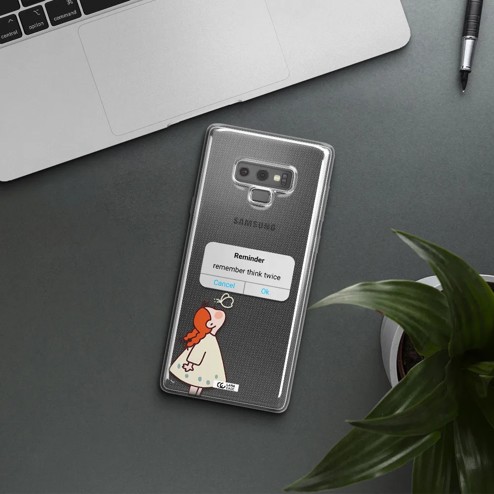 A Screenshot Of A Phone Samsung Note 9 Clear Tpu Case