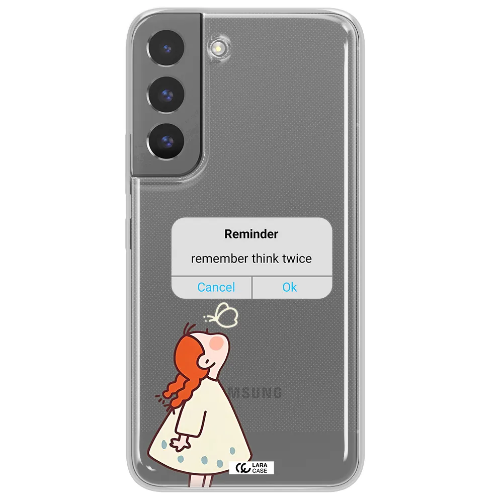 A Screenshot Of A Phone Samsung S 22 Clear Tpu Case