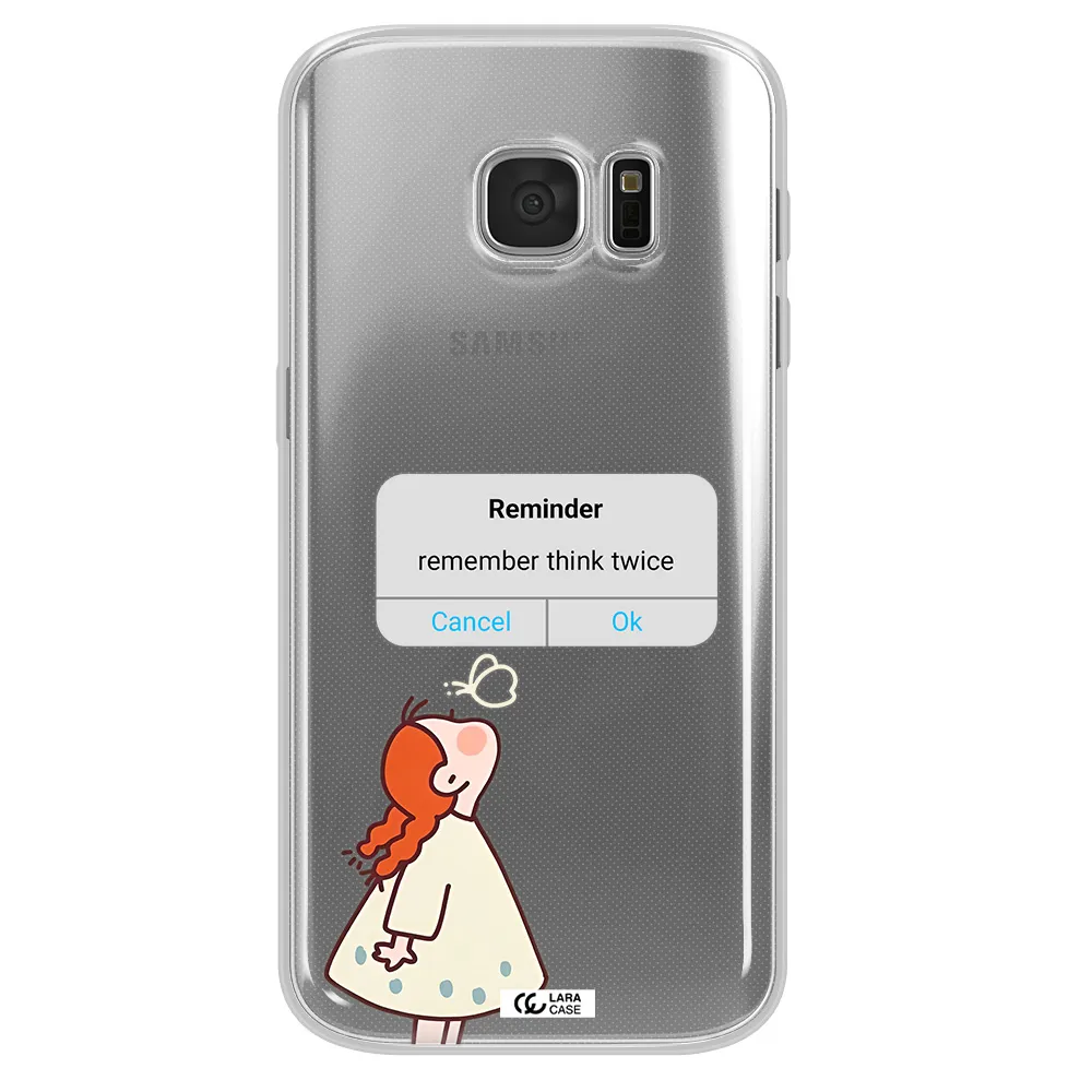 A Screenshot Of A Phone Samsung S 7 Clear Tpu Case