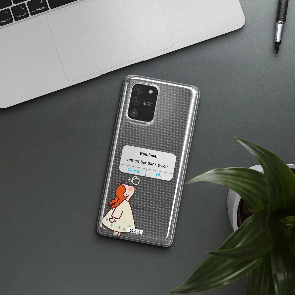 A Screenshot Of A Phone Samsung S10 Lite Clear Tpu Case