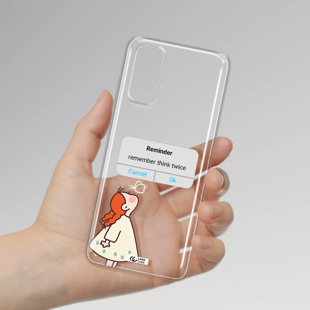 A Screenshot Of A Phone Samsung S20 Clear Tpu Case