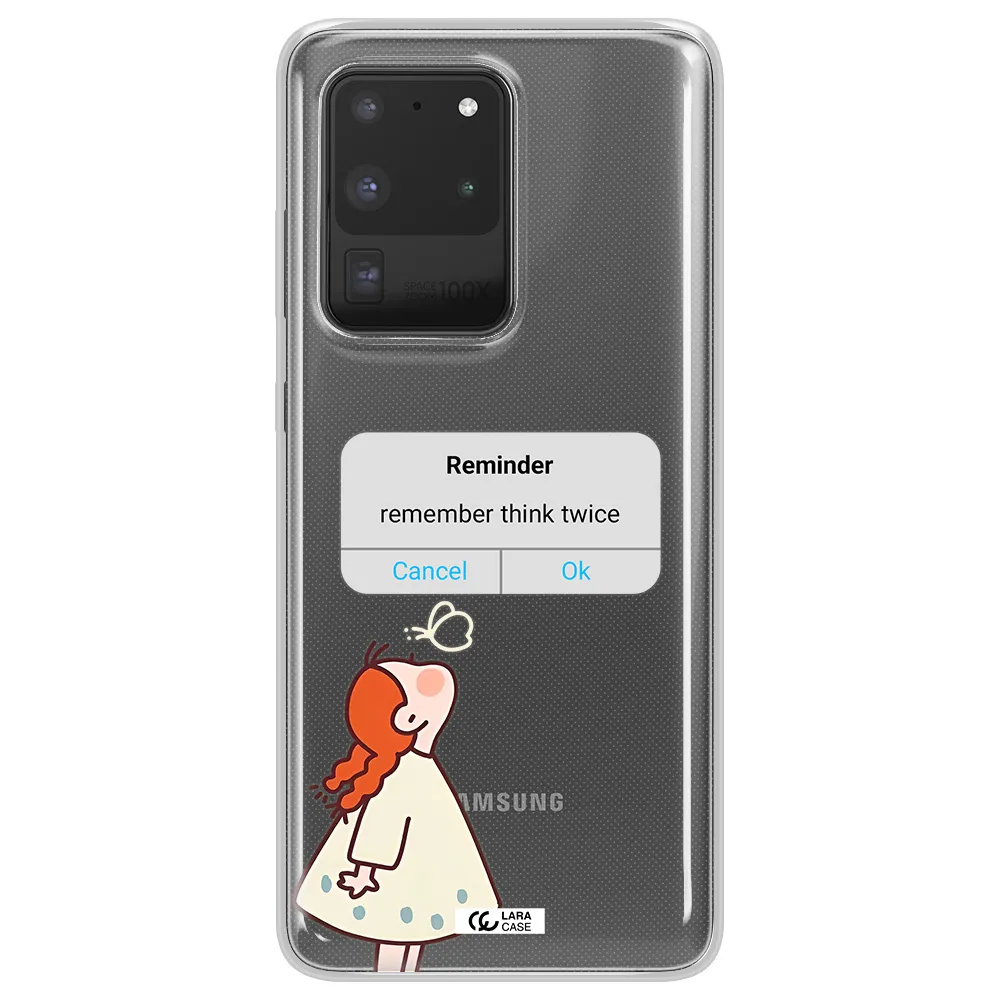 A Screenshot Of A Phone Samsung S20 Ultra Clear Tpu Case