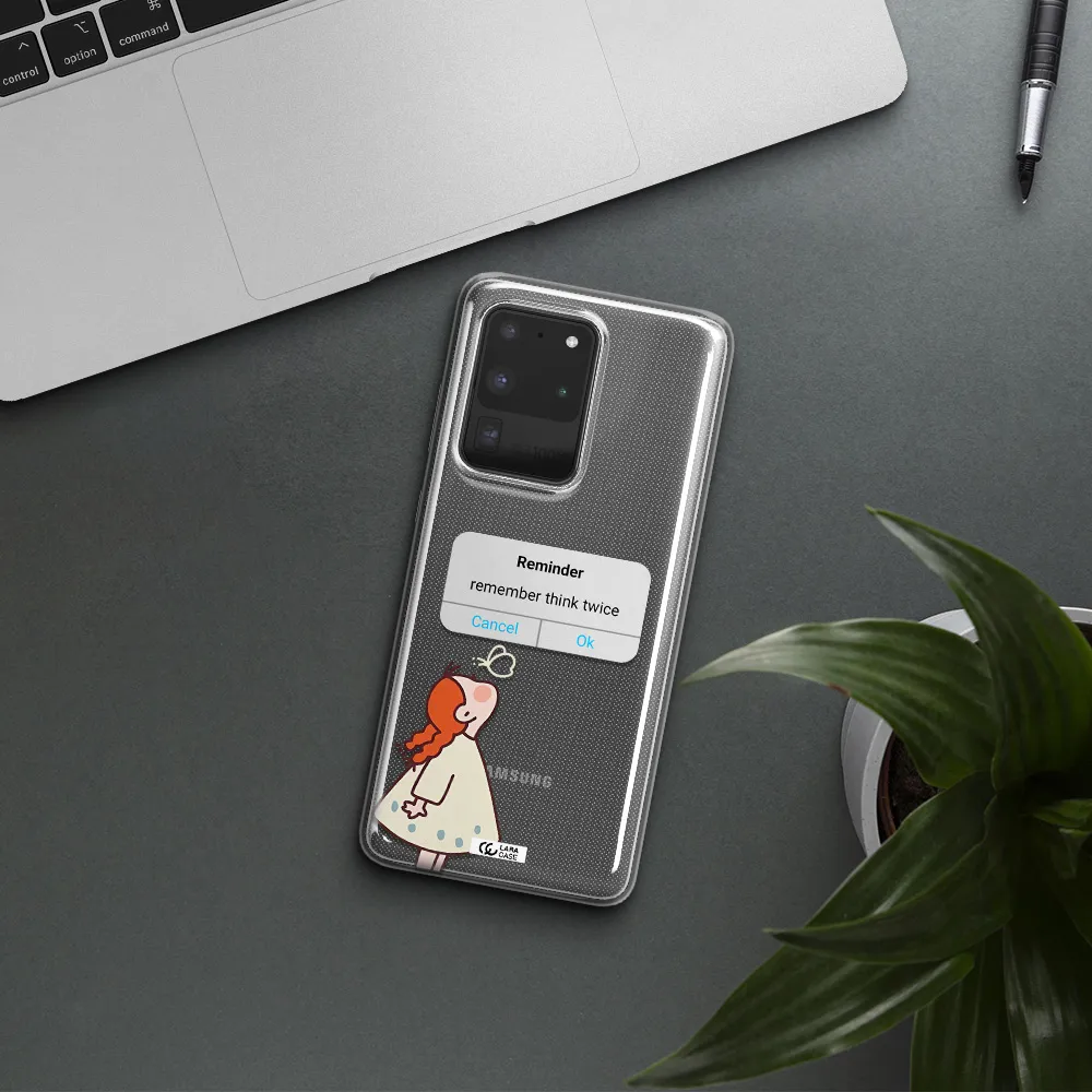 A Screenshot Of A Phone Samsung S20 Ultra Clear Tpu Case