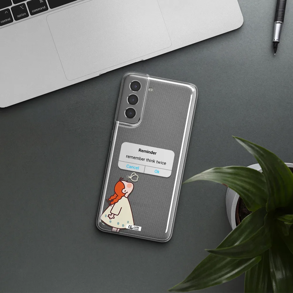 A Screenshot Of A Phone Samsung S21 Plus Clear Tpu Case