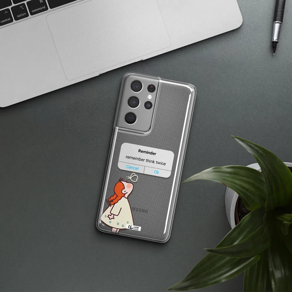 A Screenshot Of A Phone Samsung S21 Ultra Clear Tpu Case