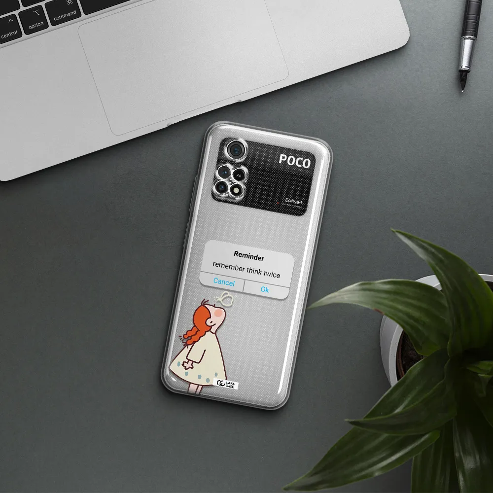 A Screenshot Of A Phone Xiaomi Poco M4 Pro 4G Clear Tpu Case