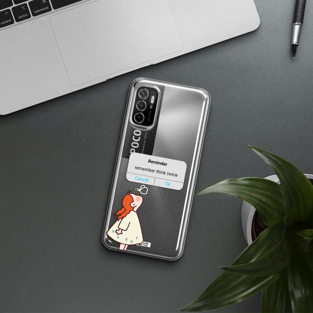 A Screenshot Of A Phone Xiaomi Poco M4 Pro 5G Clear Tpu Case