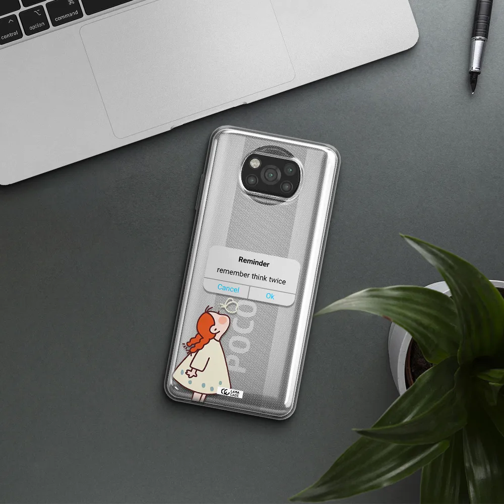 A Screenshot Of A Phone Xiaomi Poco X3 Clear Tpu Case