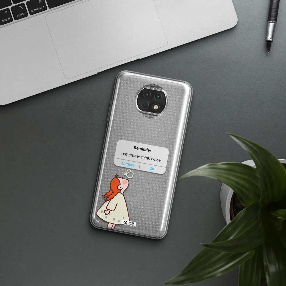 A Screenshot Of A Phone Xiaomi Redmi Note 9T Clear Tpu Case