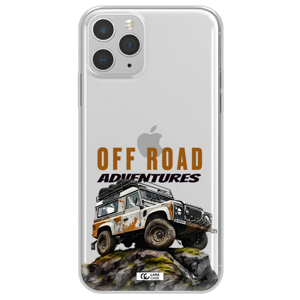 A Car With Rust On Top Apple Iphone 11 Pro Clear Tpu Case