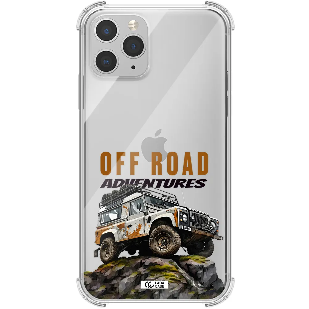 a car with rust on top Apple iPhone 11 pro max Clear PC Case