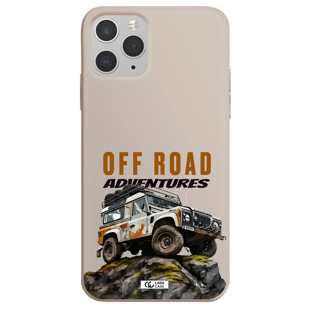 a car with rust on top Apple iPhone 11 pro max Silicone Stone Case