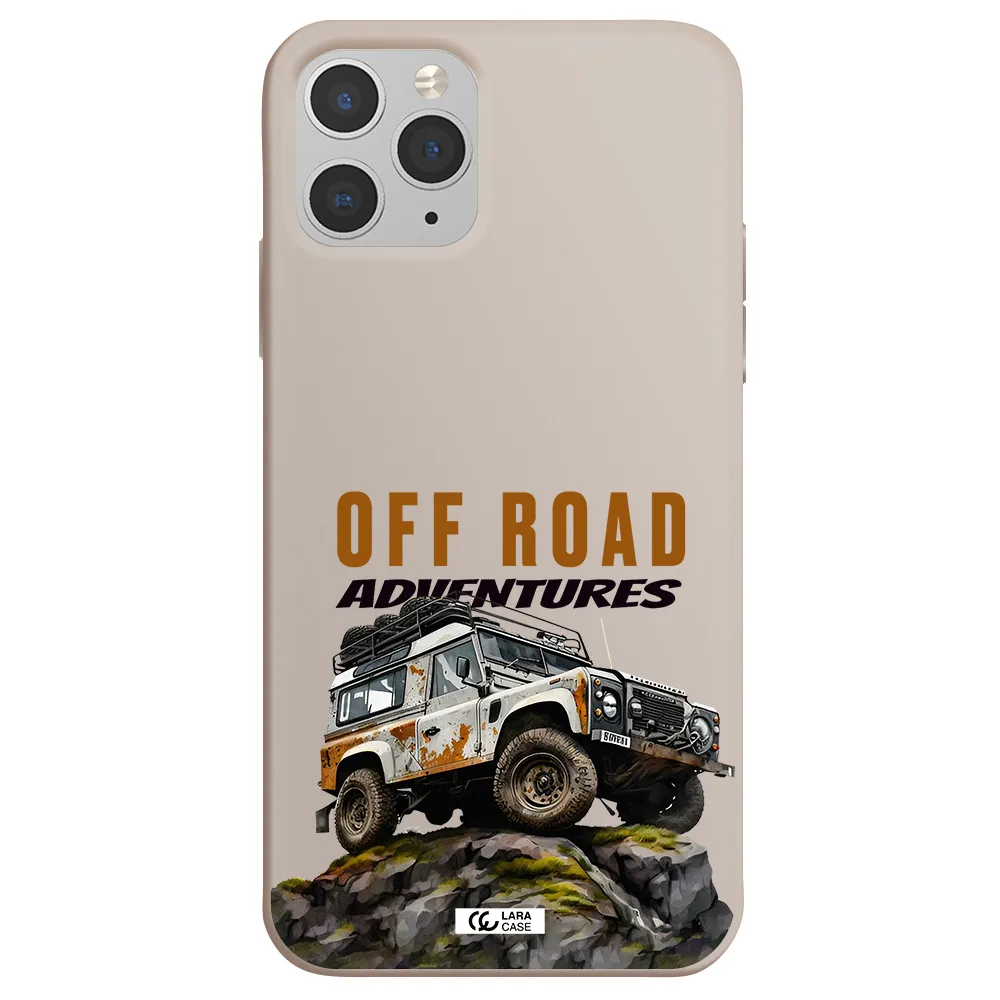 a car with rust on top Apple iPhone 11 pro Silicone Stone Case