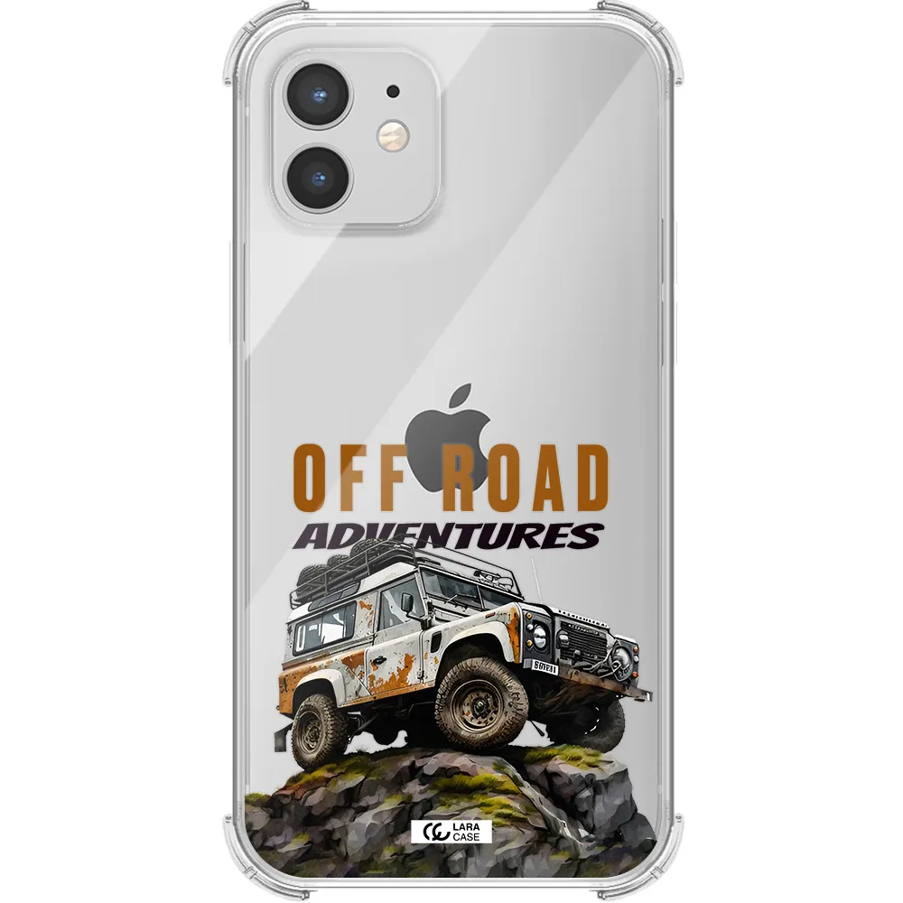 a car with rust on top Apple iPhone 12 mini Clear PC Case