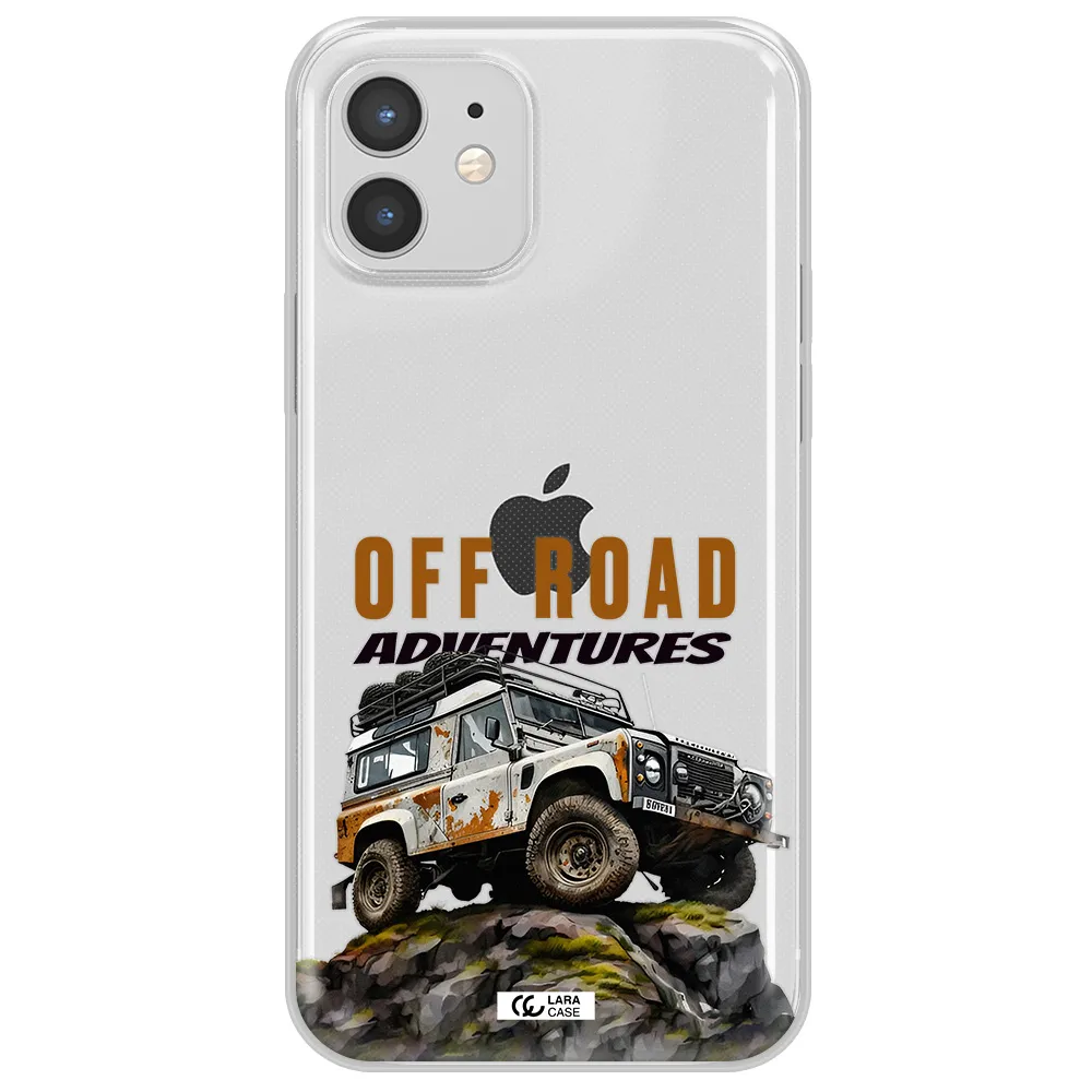 A Car With Rust On Top Apple Iphone 12 Mini Clear Tpu Case