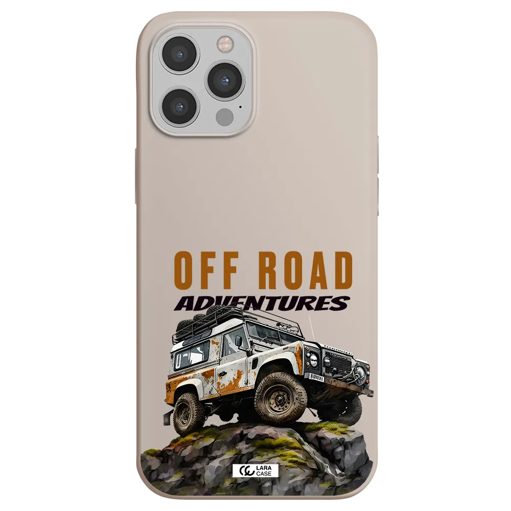 a car with rust on top Apple iPhone 12 pro max Silicone Stone Case