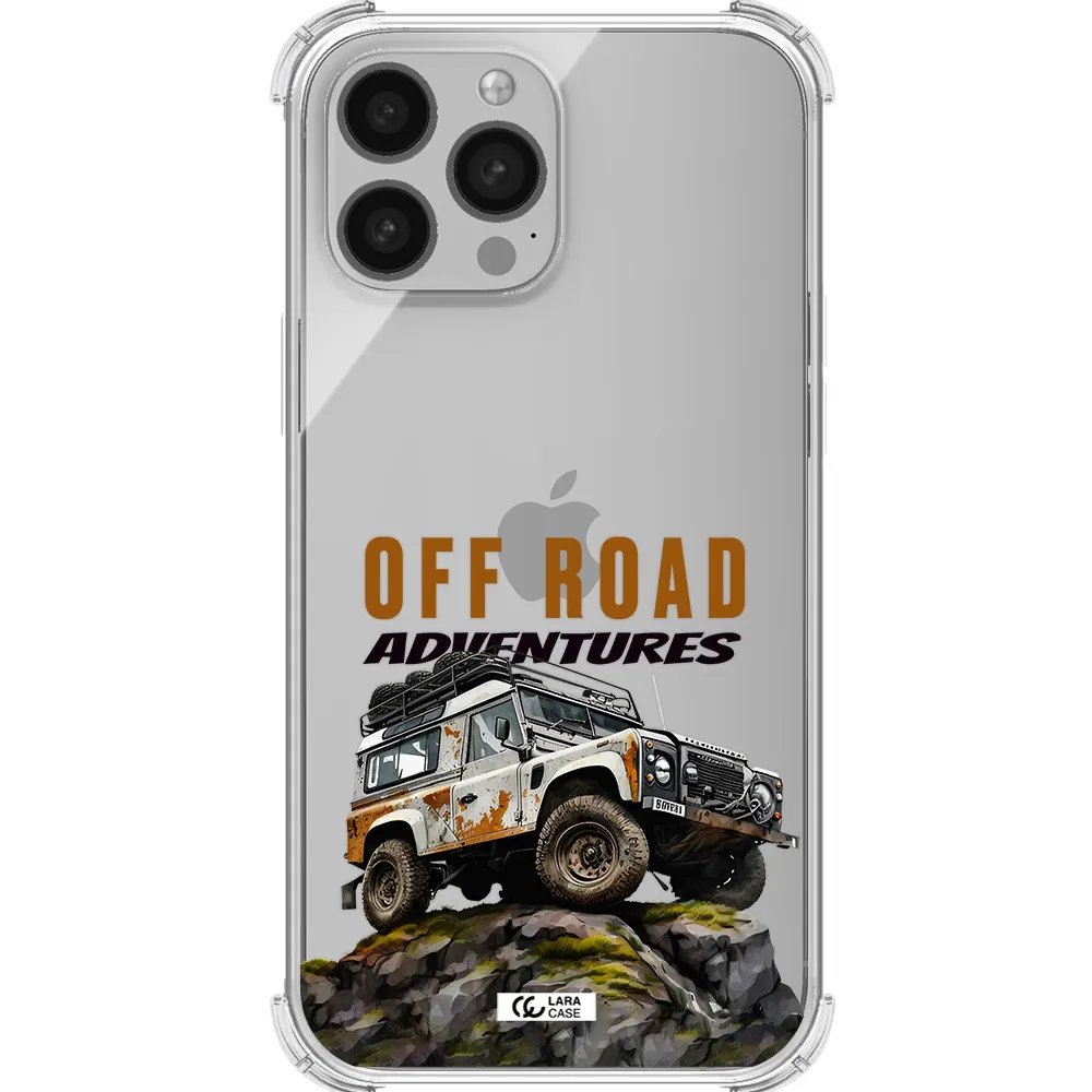 a car with rust on top Apple iPhone 13 Pro Clear PC Case