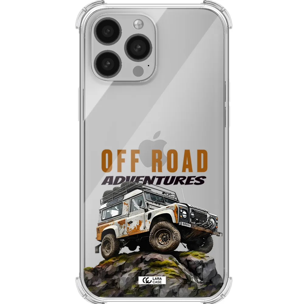 a car with rust on top Apple iPhone 13 Pro Max Clear PC Case
