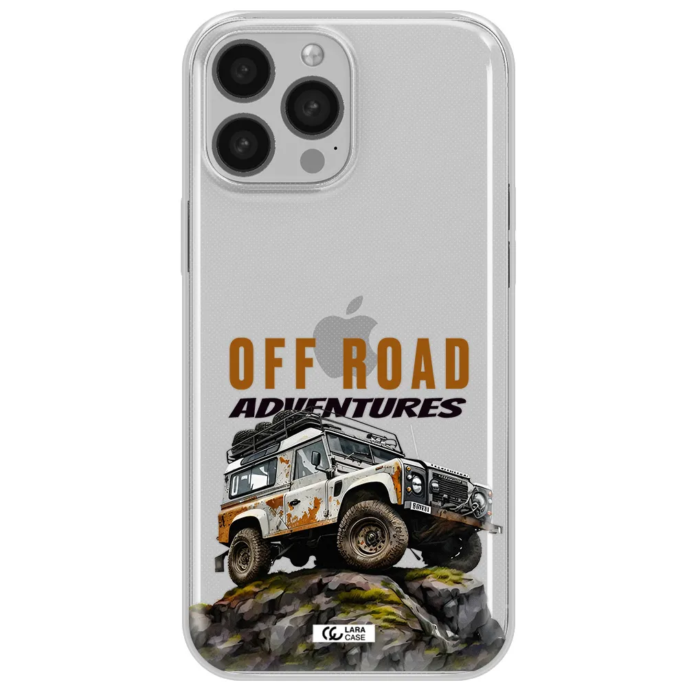 A Car With Rust On Top Apple Iphone 13 Pro Max Clear Tpu Case