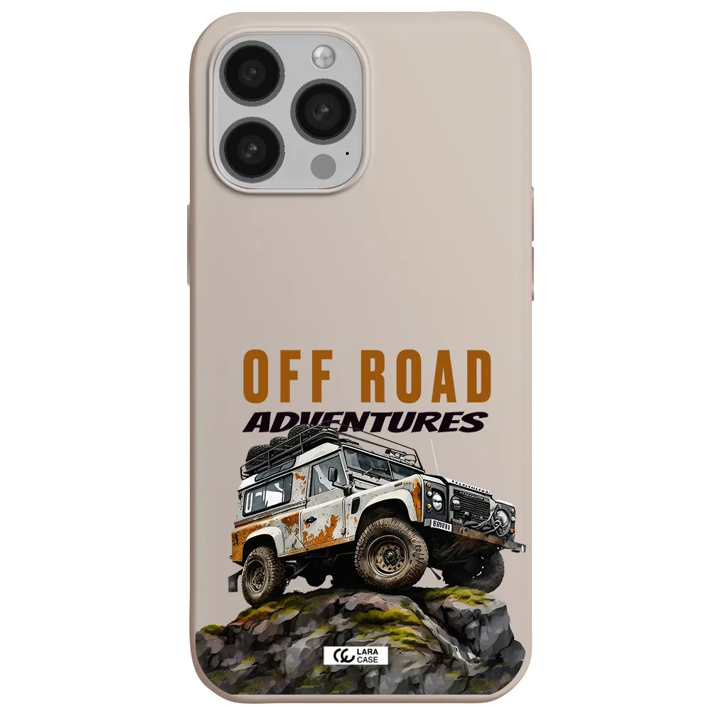 a car with rust on top Apple iPhone 13 Pro Max Silicone Stone Case