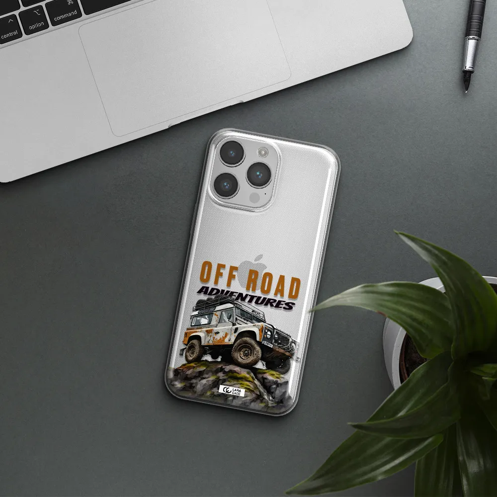 A Car With Rust On Top Apple Iphone 14 Pro Clear Tpu Case