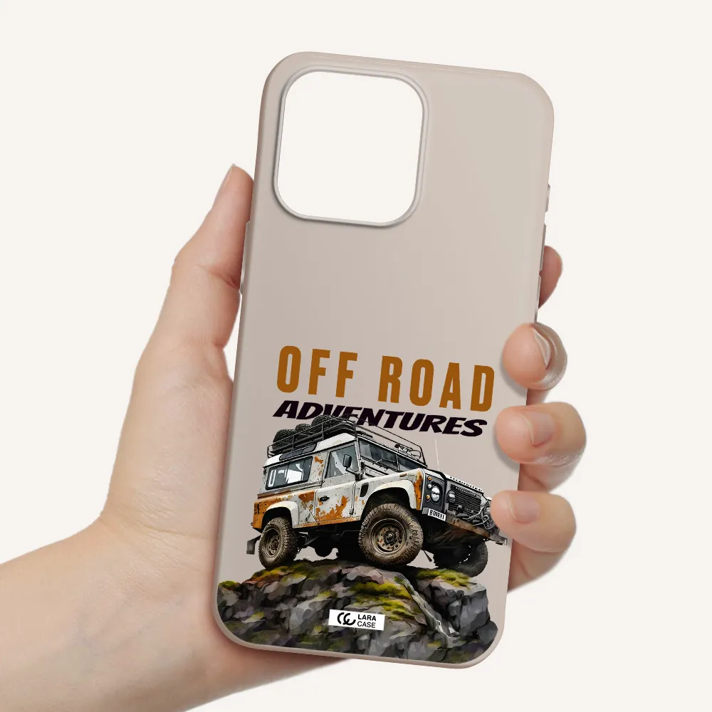 a car with rust on top Apple Iphone 15 Pro max Silicone Stone Case