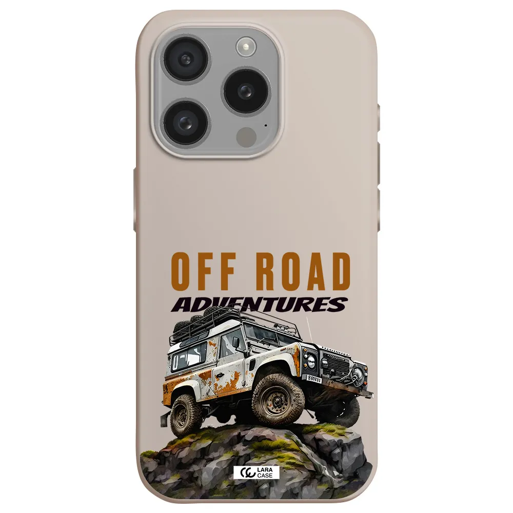 A Car With Rust On Top Apple Iphone 15 Pro Silicone Stone Case