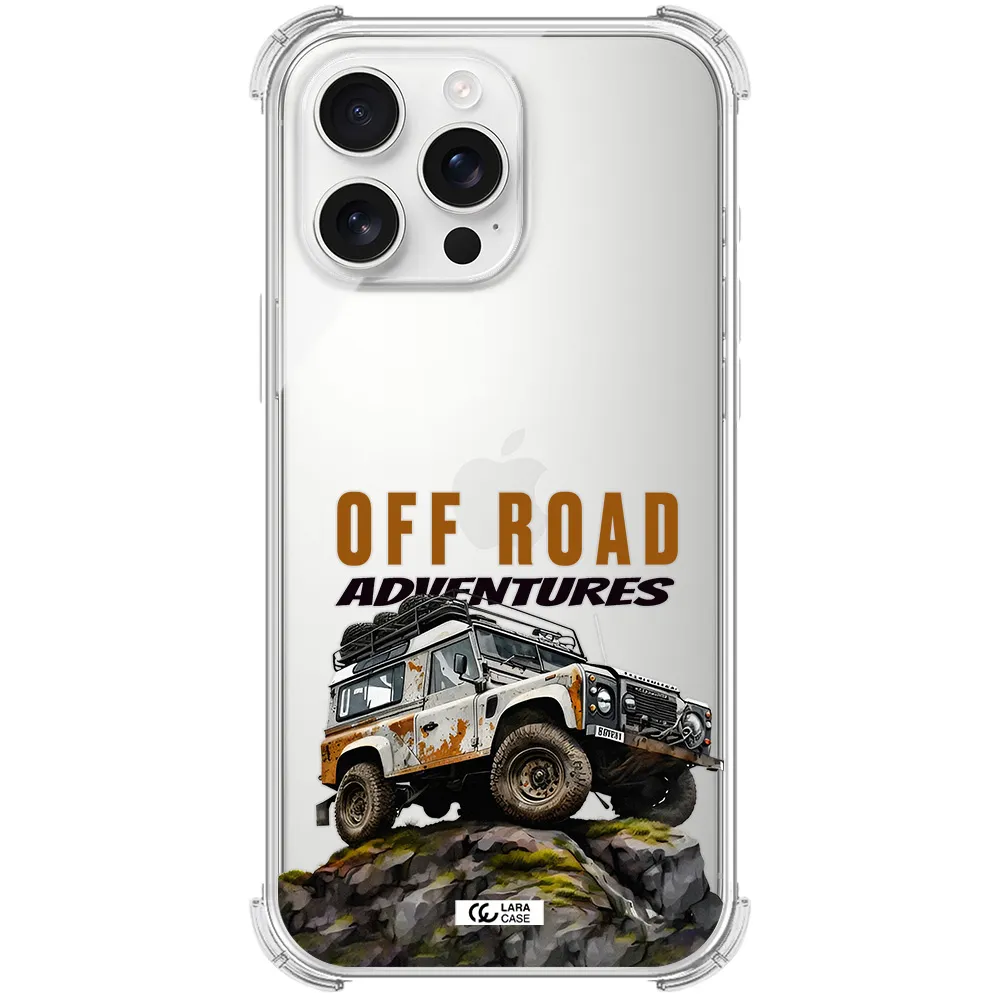 A Car With Rust On Top Apple Iphone 16 Pro Max Clear Pc Case