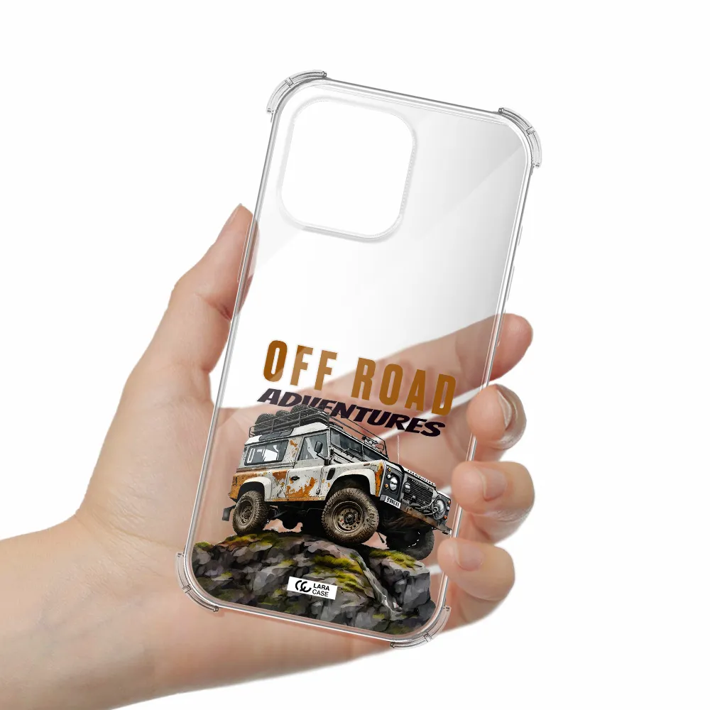 A Car With Rust On Top Apple Iphone 16 Pro Max Clear Pc Case