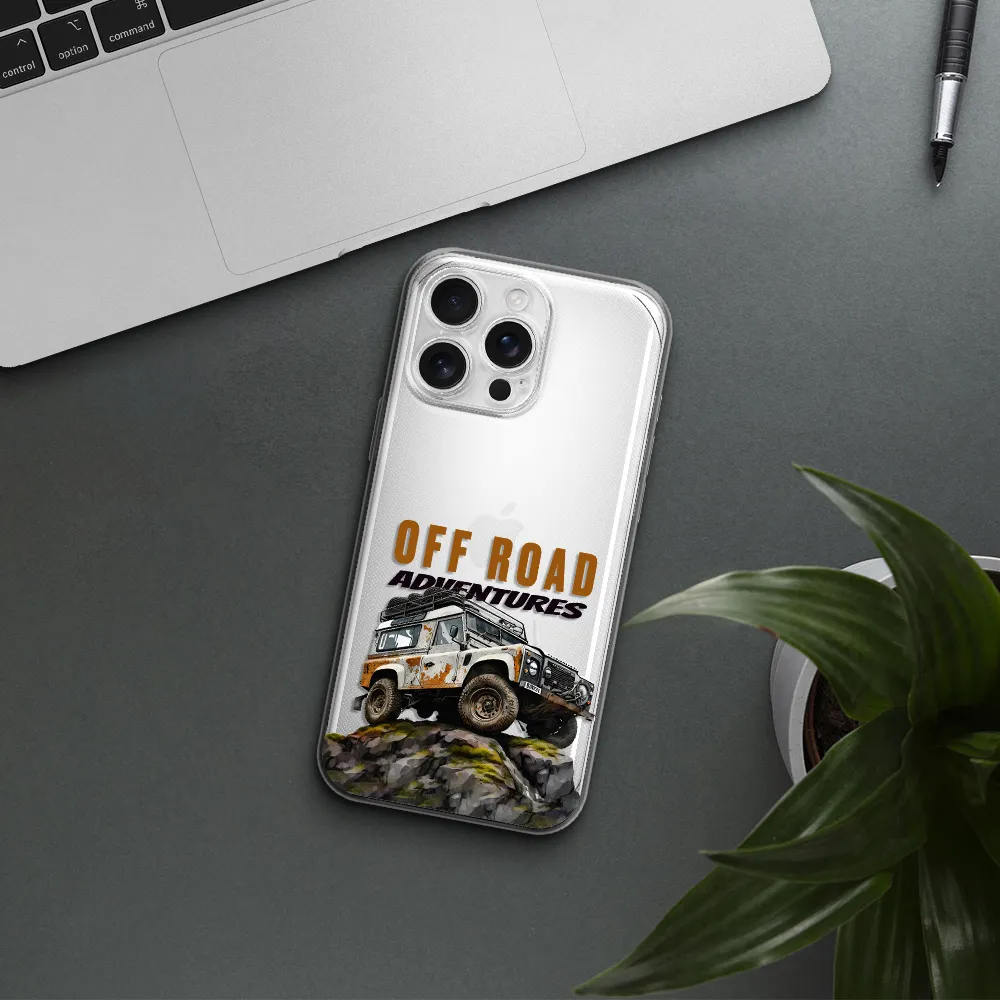 A Car With Rust On Top Apple Iphone 16 Pro Max Clear Tpu Case