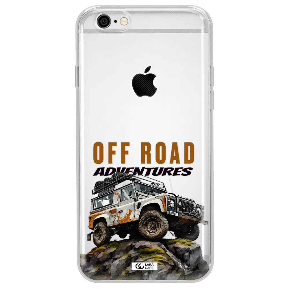 A Car With Rust On Top Apple Iphone 6 Plus Clear Tpu Case