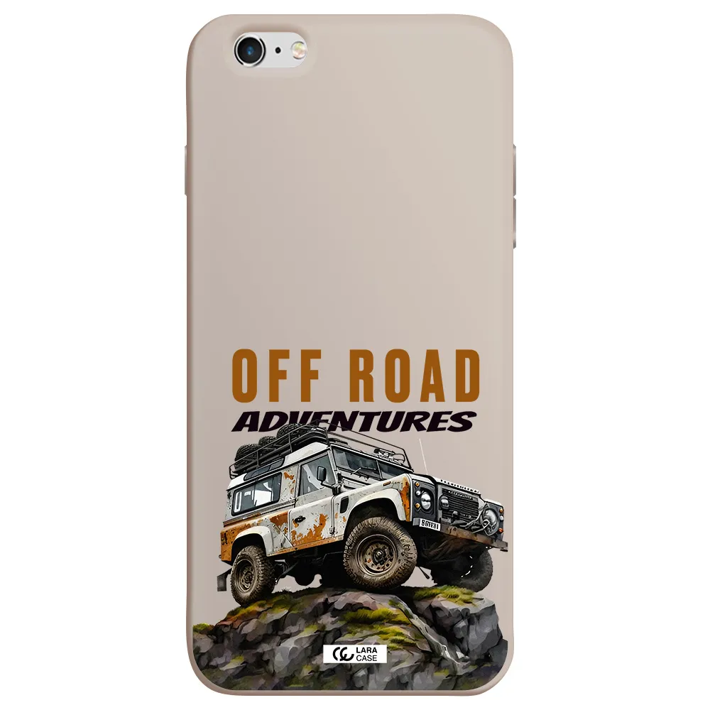 a car with rust on top Apple iPhone 6 s plus Silicone Stone Case