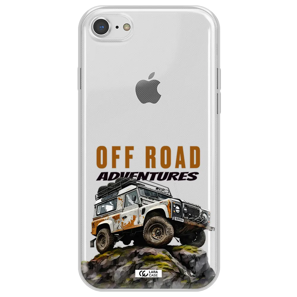 A Car With Rust On Top Apple Iphone 8 Clear Tpu Case