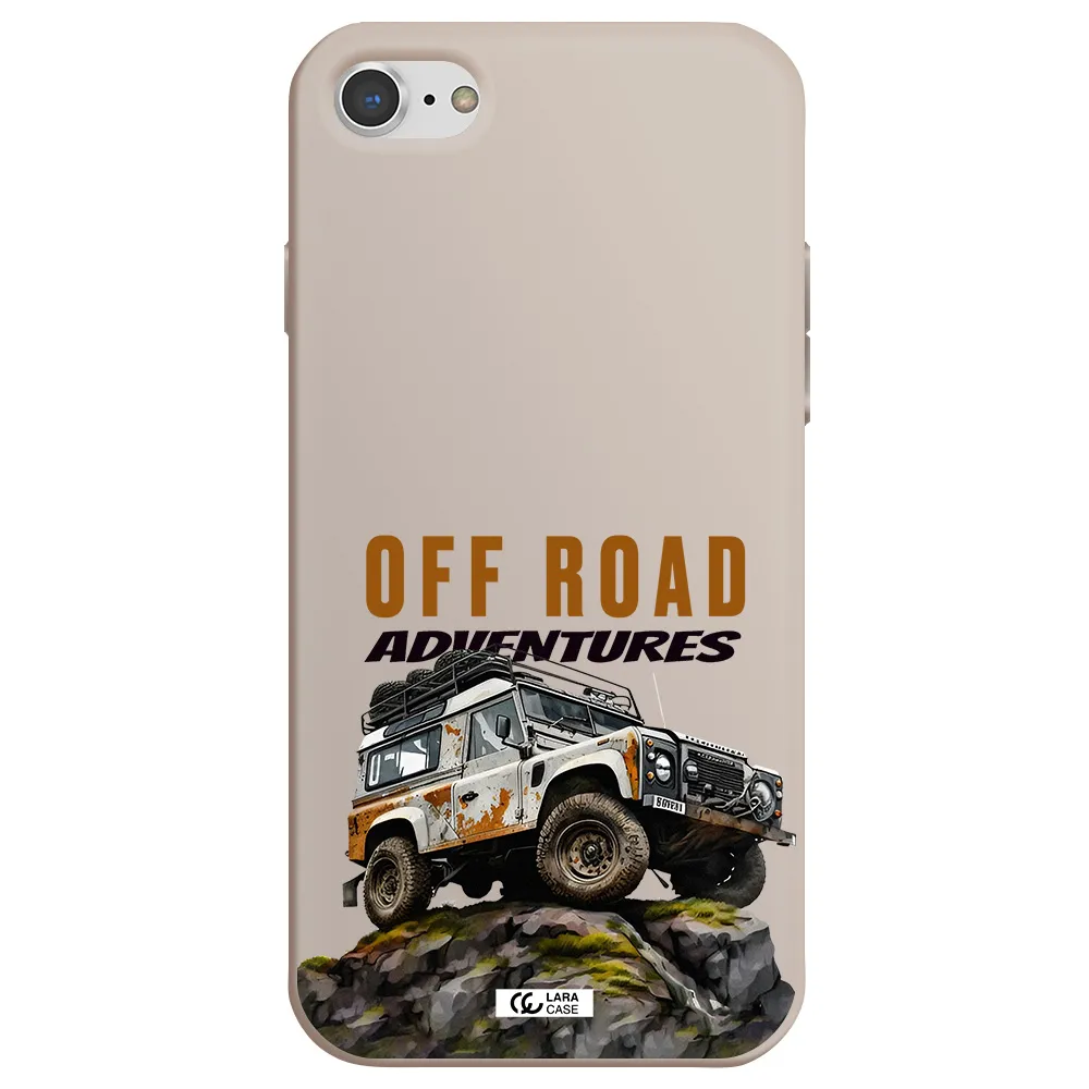 a car with rust on top Apple iPhone 8 Silicone Stone Case