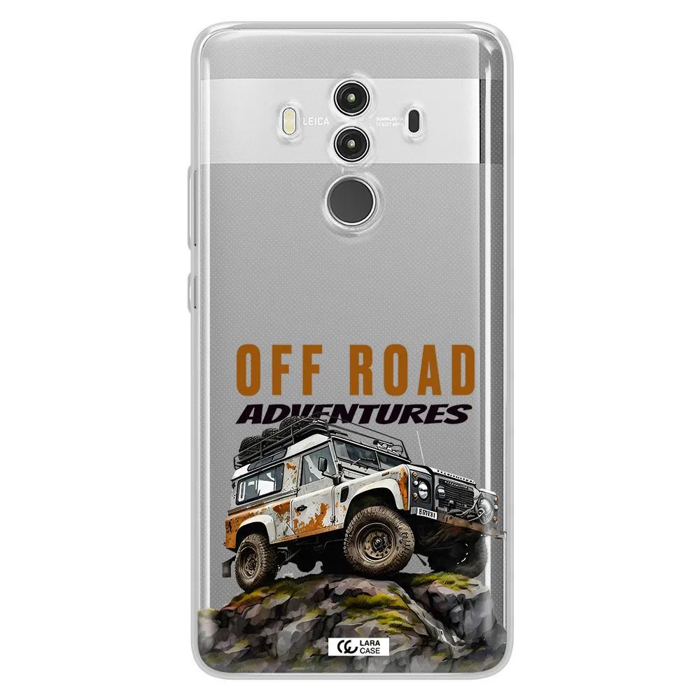 A Car With Rust On Top Huawei Mate 10 Clear Tpu Case