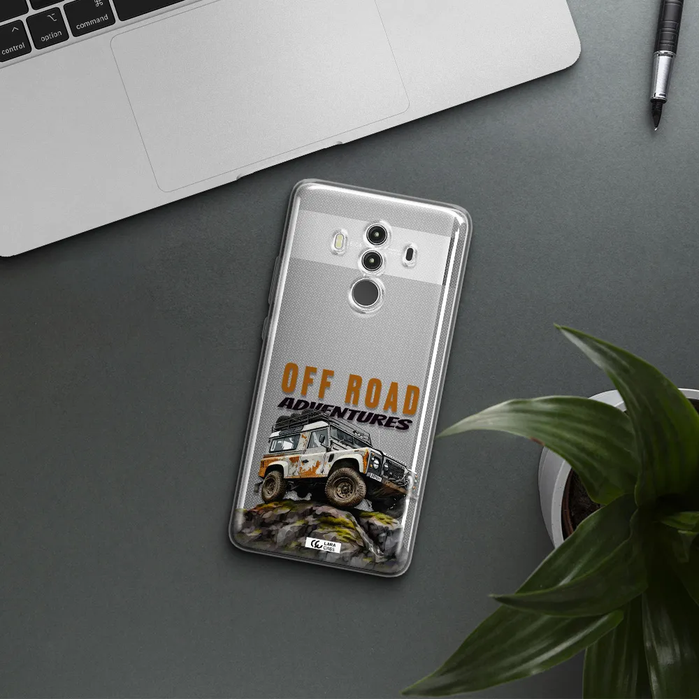 A Car With Rust On Top Huawei Mate 10 Clear Tpu Case