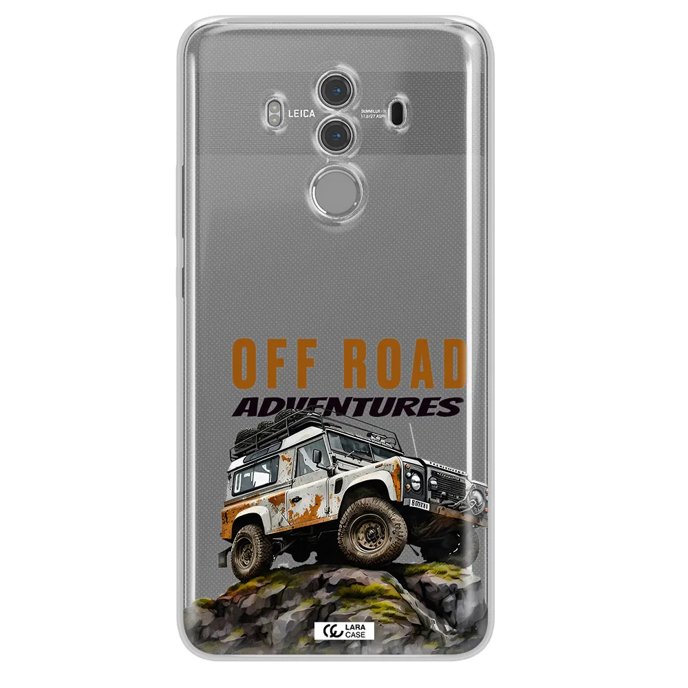 A Car With Rust On Top Huawei Mate 10 Pro Clear Tpu Case