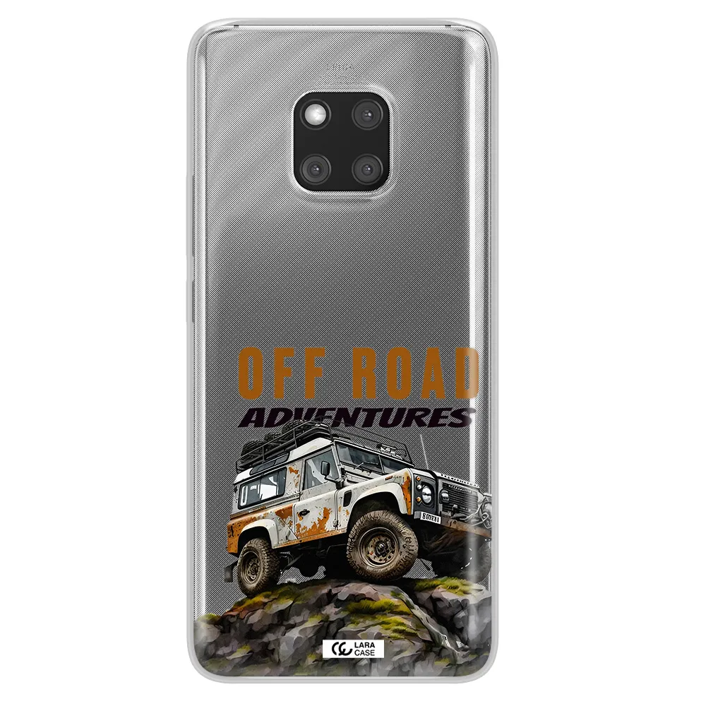 A Car With Rust On Top Huawei Mate 20 Pro Clear Tpu Case
