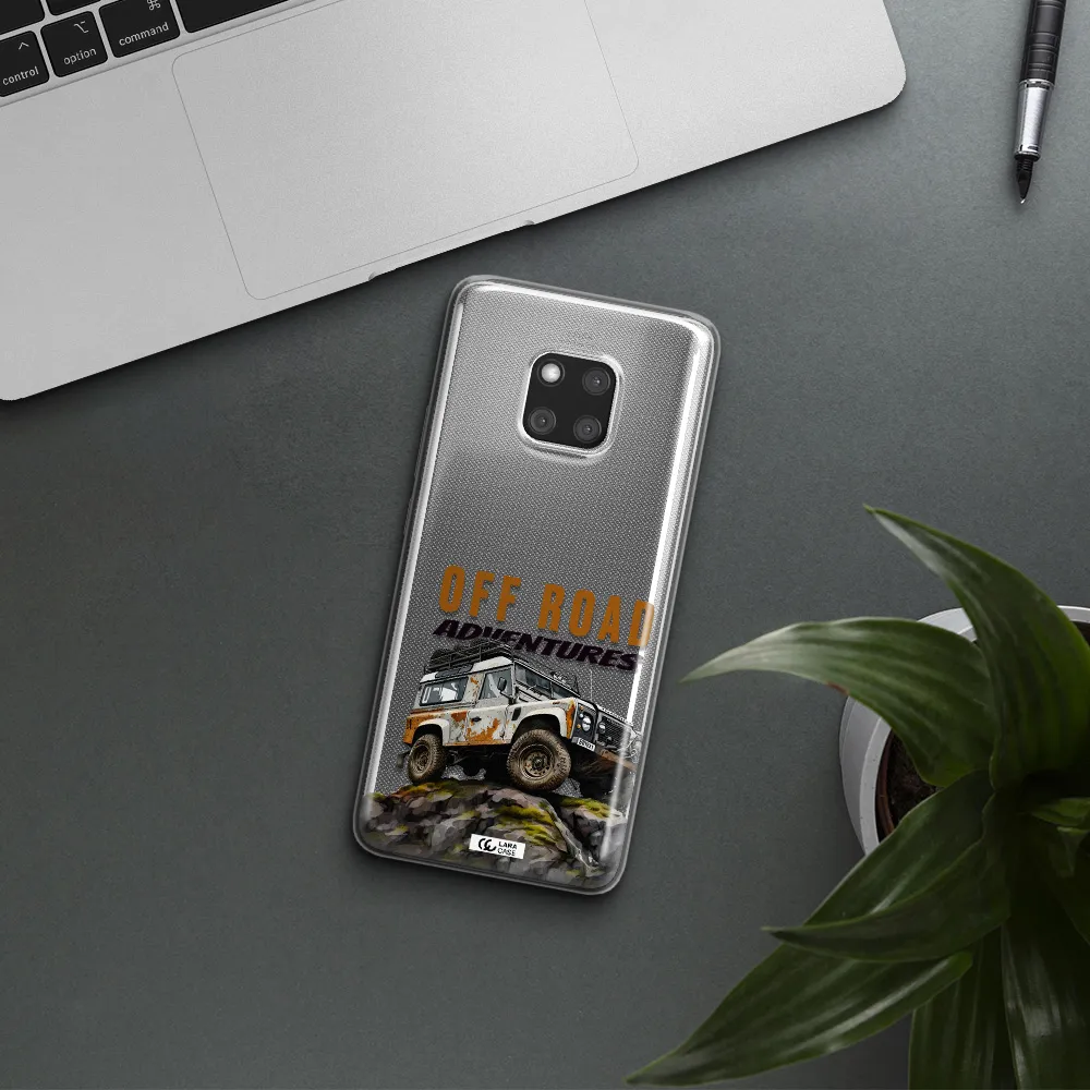 A Car With Rust On Top Huawei Mate 20 Pro Clear Tpu Case