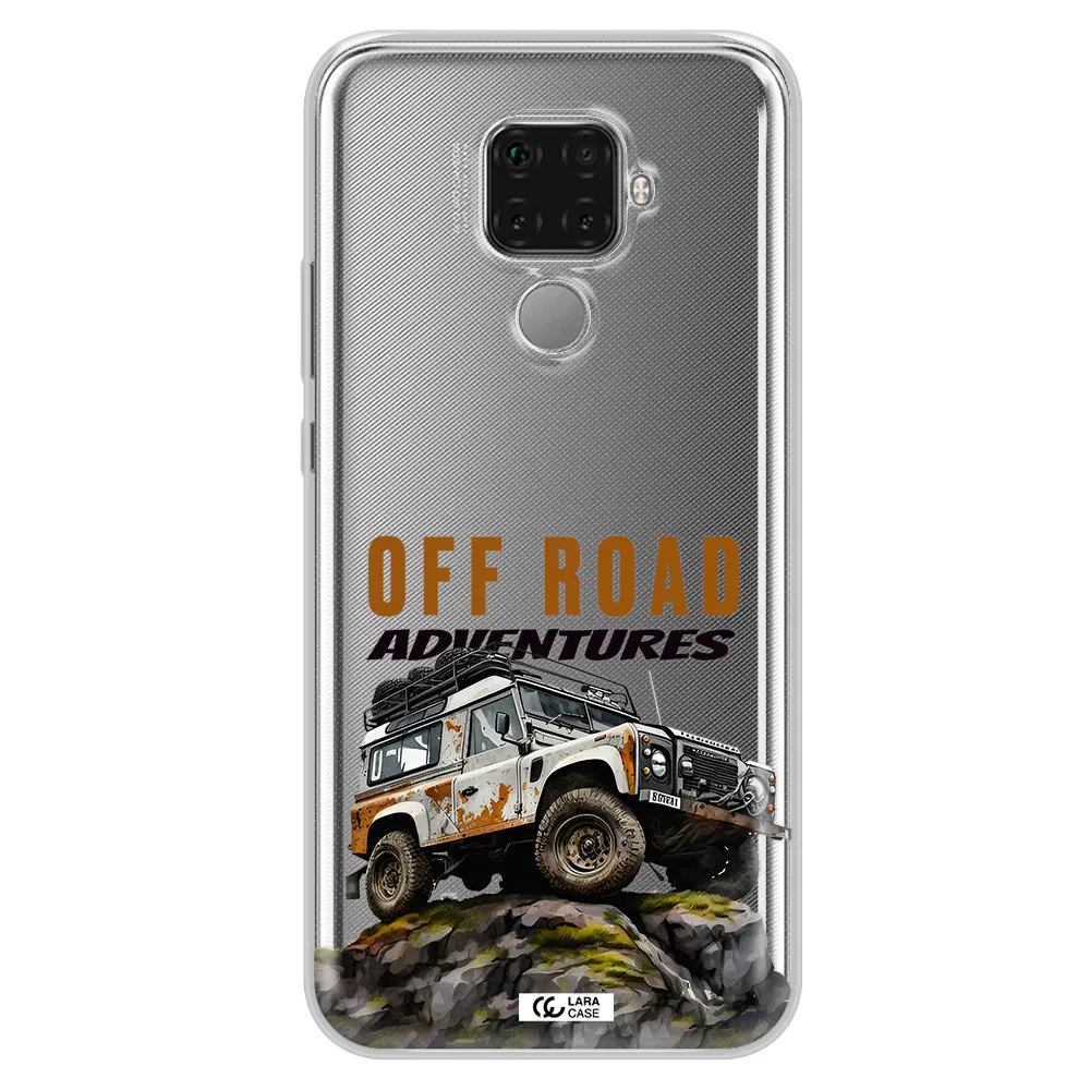 A Car With Rust On Top Huawei Mate 30 Lite Clear Tpu Case