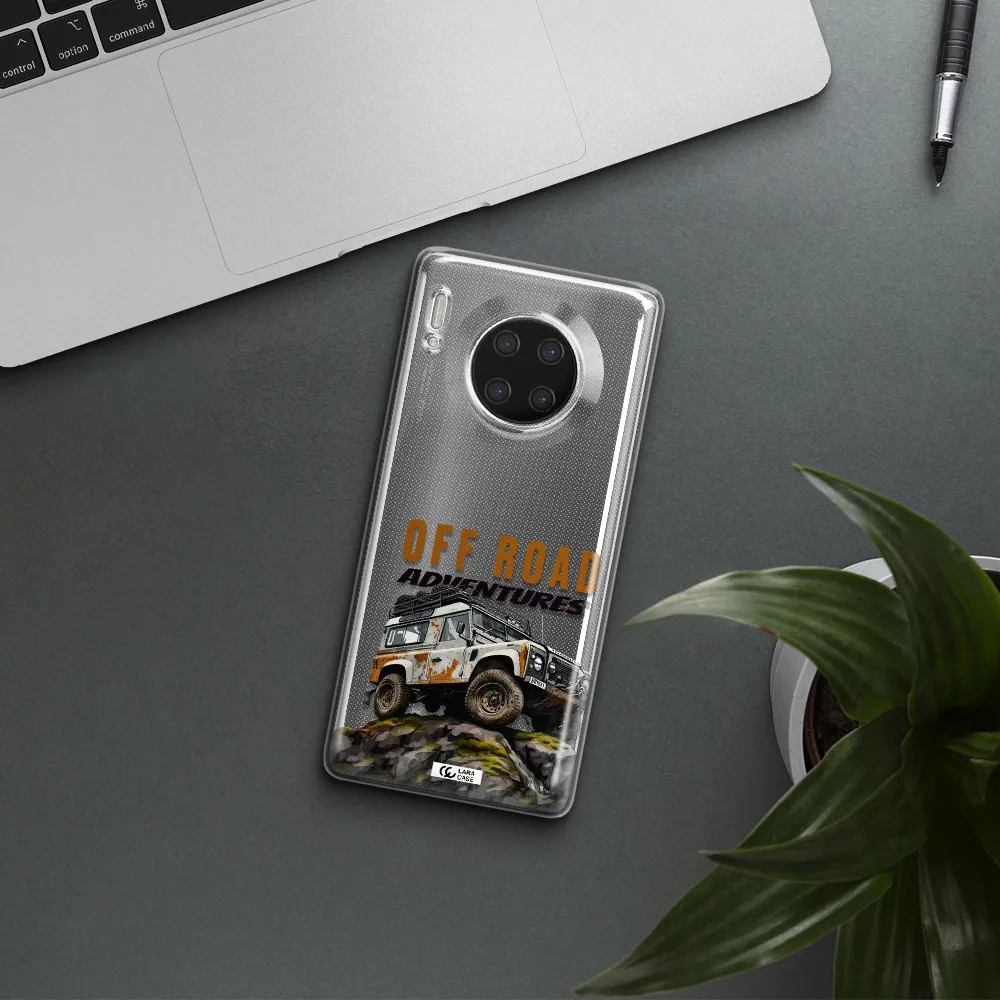 A Car With Rust On Top Huawei Mate 30 Pro Clear Tpu Case