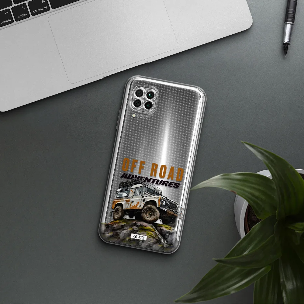 A Car With Rust On Top Huawei Nova 7I Clear Tpu Case